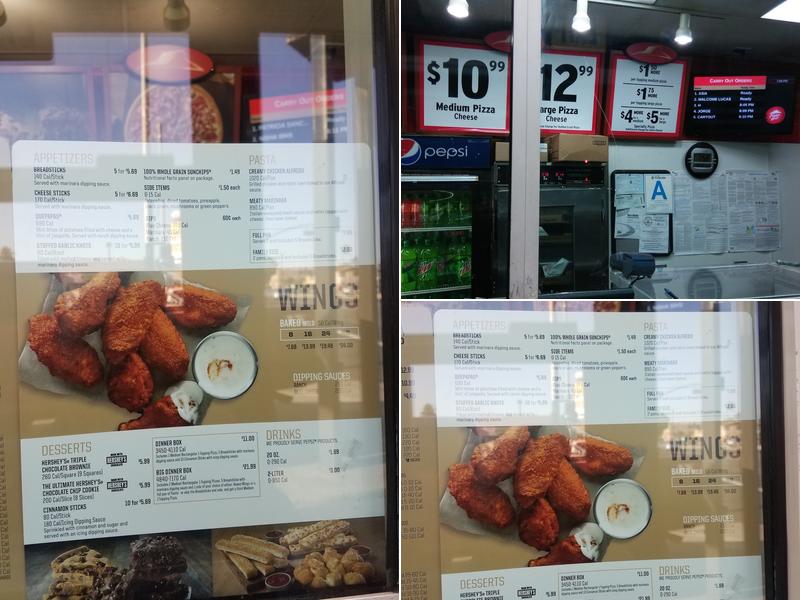 Pizza Hut Menu