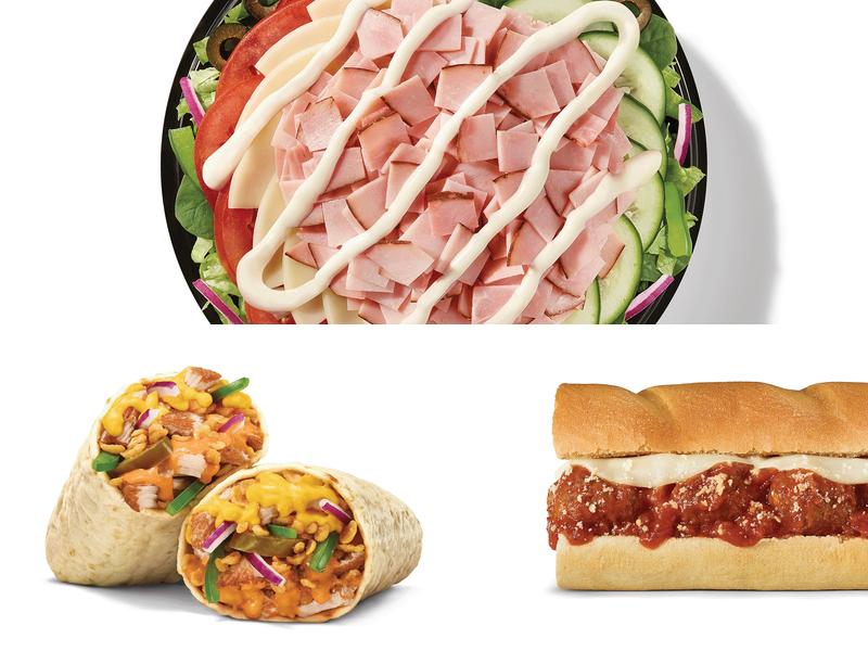 Subway Menu