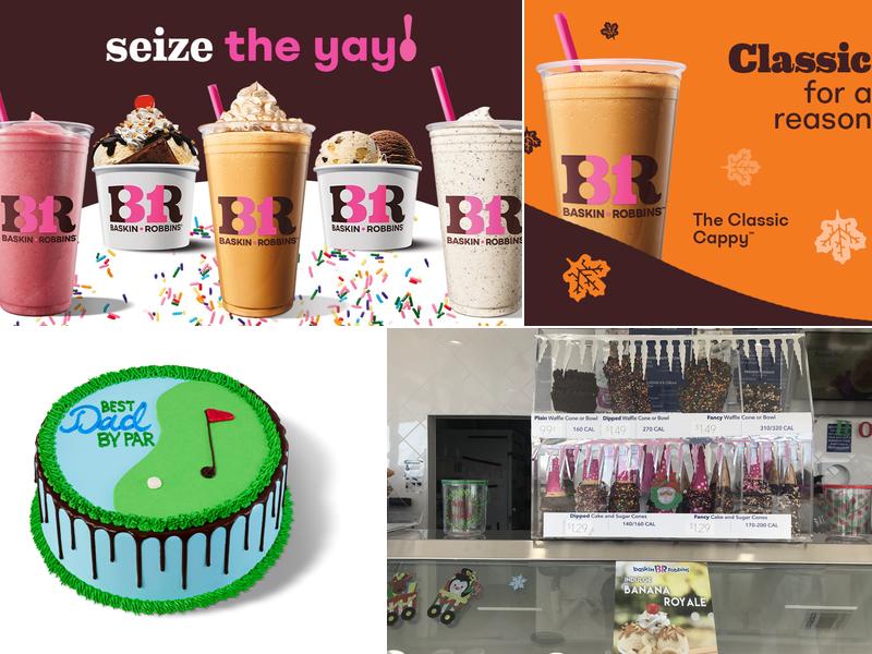 Baskin-Robbins Menu