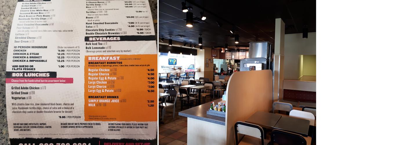 QDOBA Mexican Eats Menu