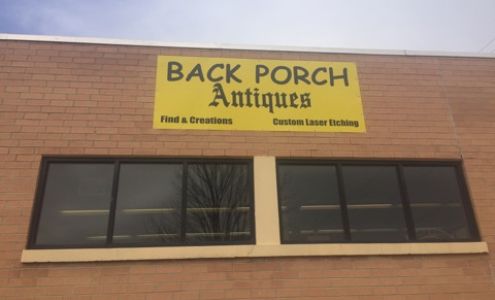 Back Porch Antiques LLC and Laser Etching
