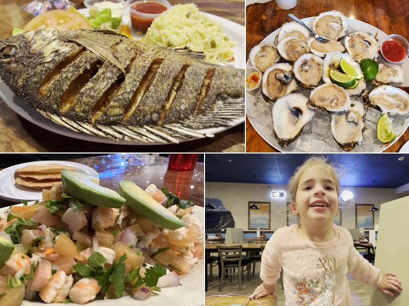 Playa Azul Seafood and Oyster Bar Menu