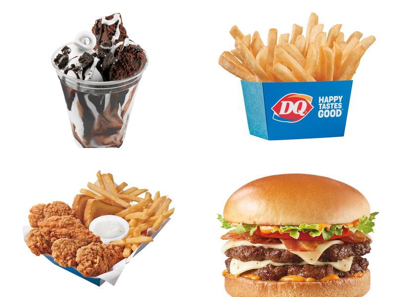 Dairy Queen Grill & Chill Menu