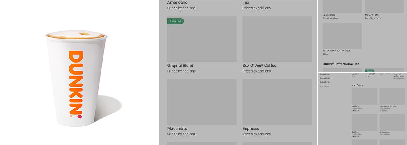 Dunkin' Menu