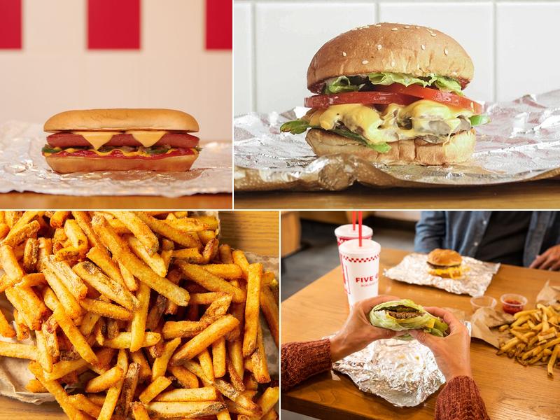 Five Guys Menu
