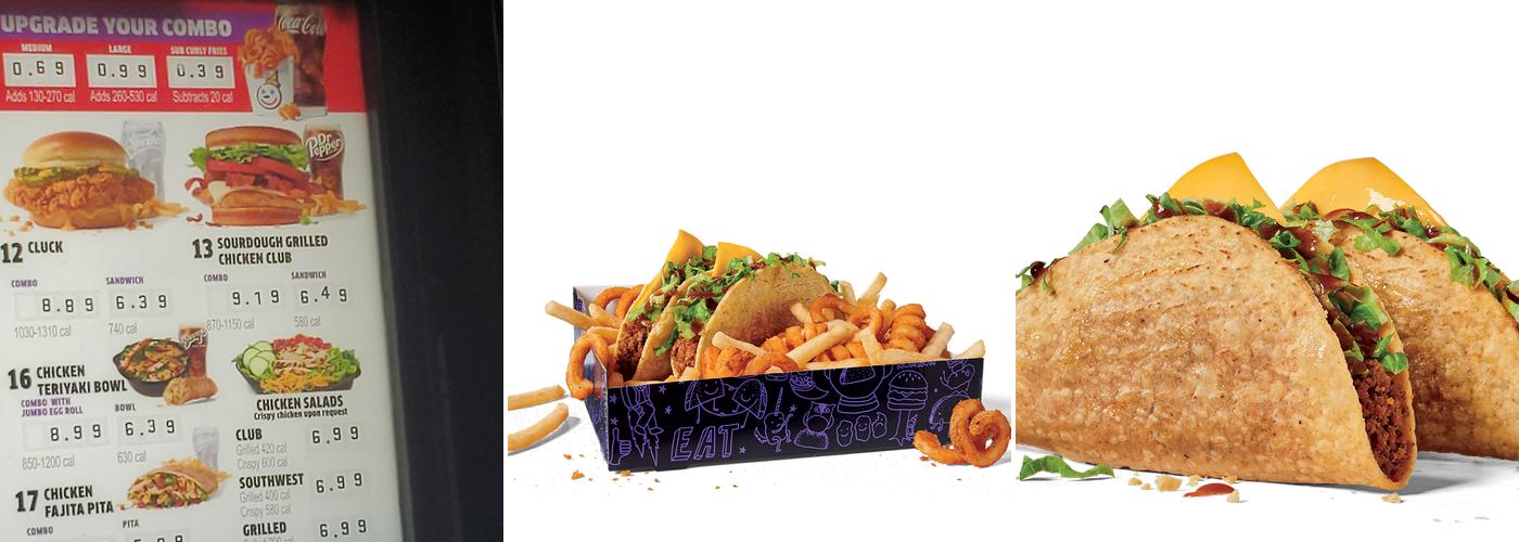 Jack in the Box Menu