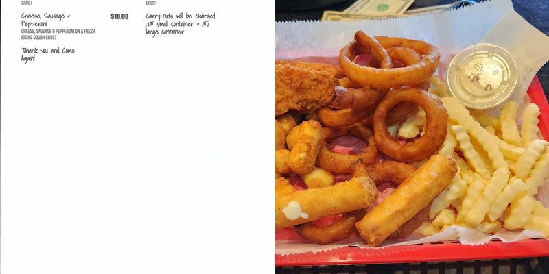 Jungles On Main Bar & Grill LLC Menu