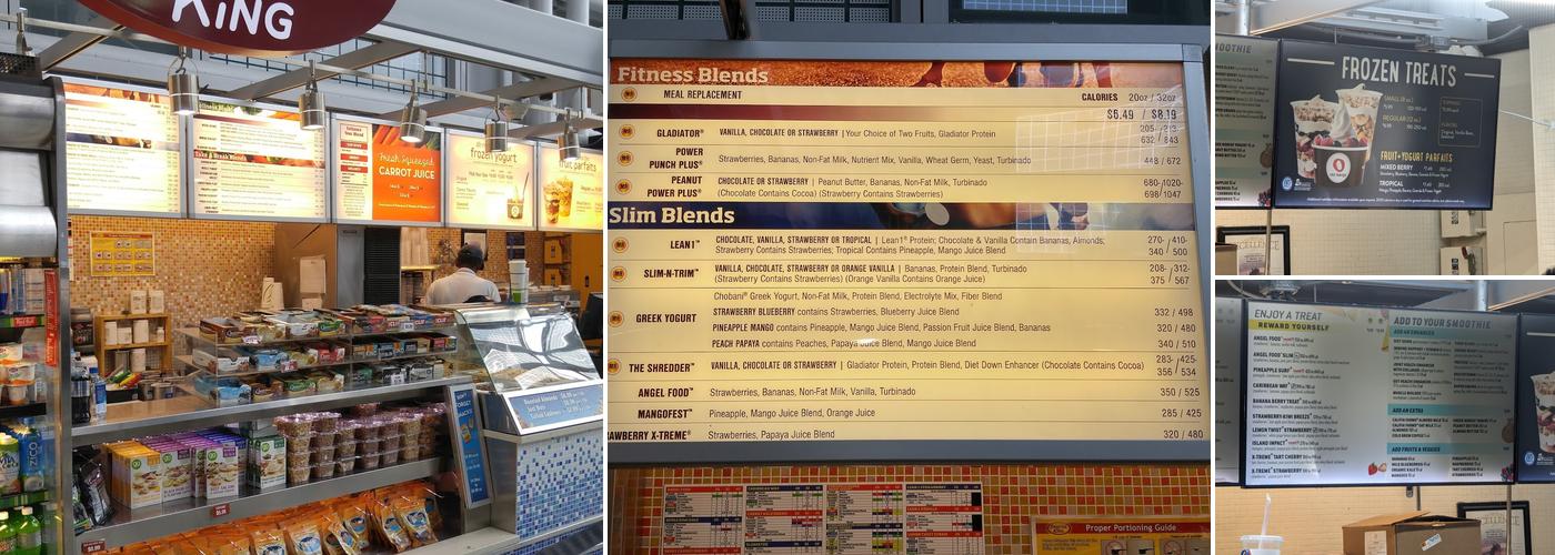 Smoothie King Menu