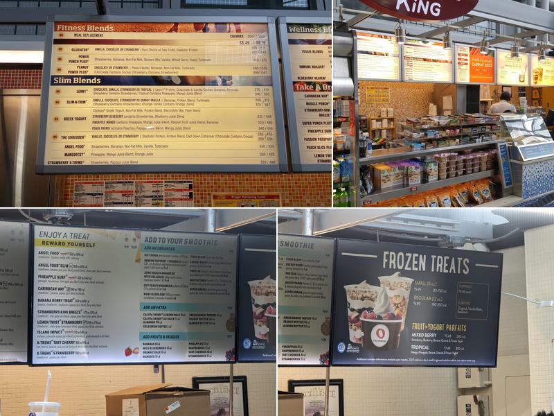 Smoothie King Menu