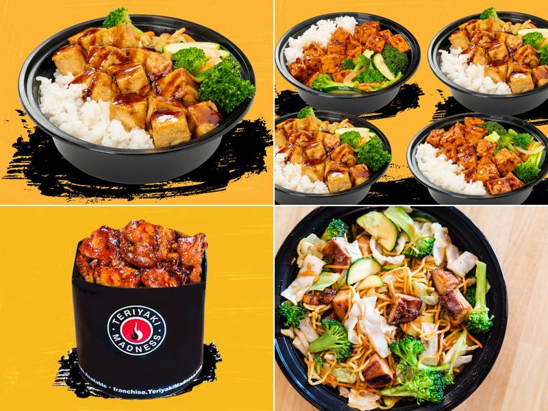 Teriyaki Madness Menu