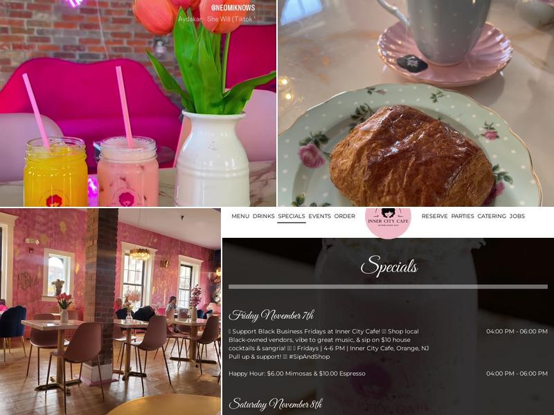 Inner City Cafe Menu