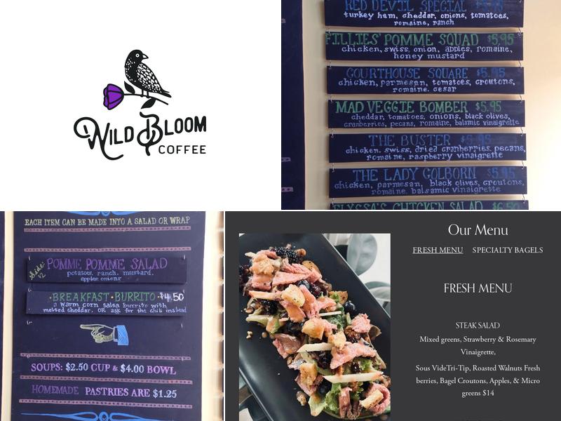 Wild Bloom Coffee Menu