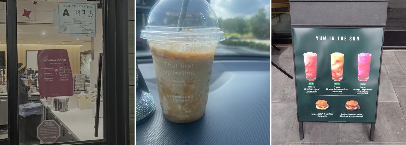 Starbucks Menu
