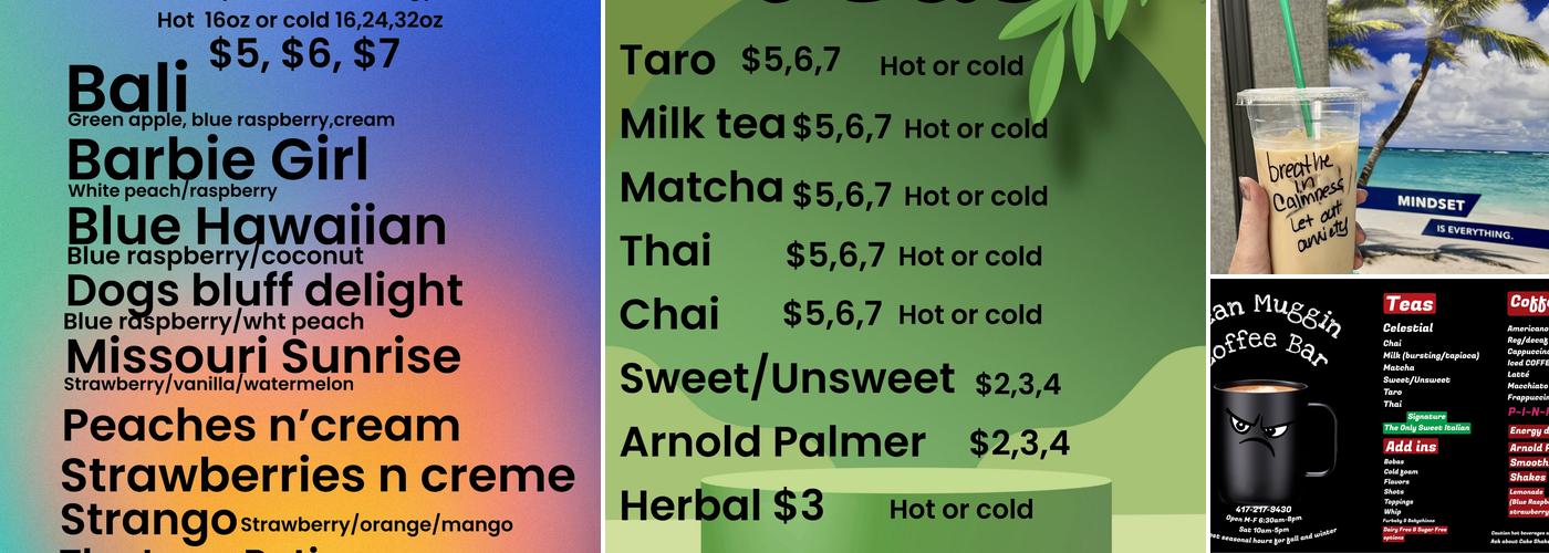 Mean Muggin Coffee Bar Menu