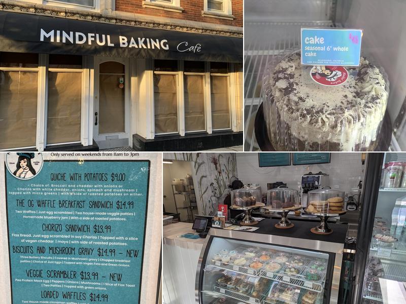 Mindful Baking Cafe Menu