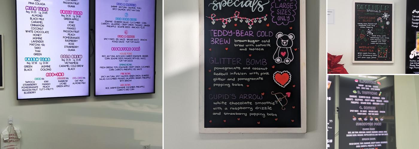 ThirsTea Cafe Helena Menu