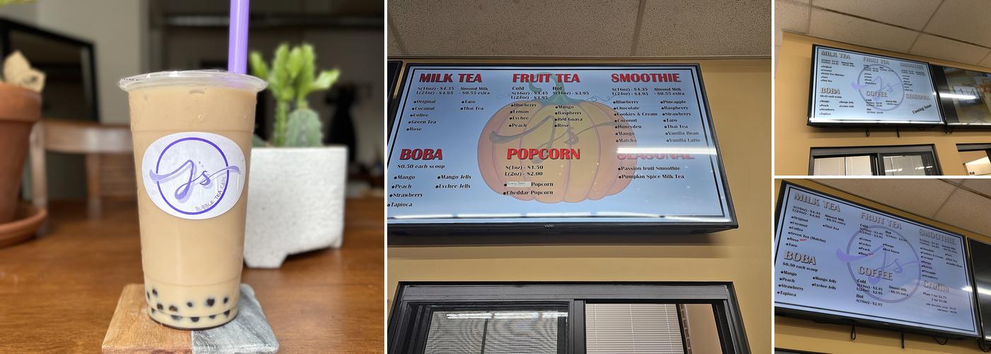 Jay's Bubble Tea Cafe Menu