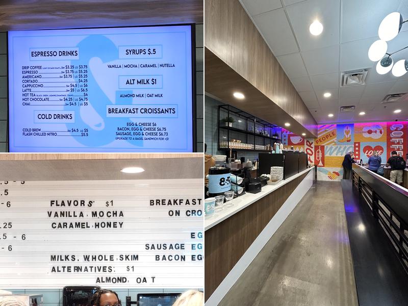 8 & R Coffee Co. Menu