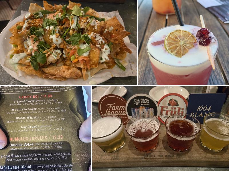 Beertown Public House Etobicoke Menu