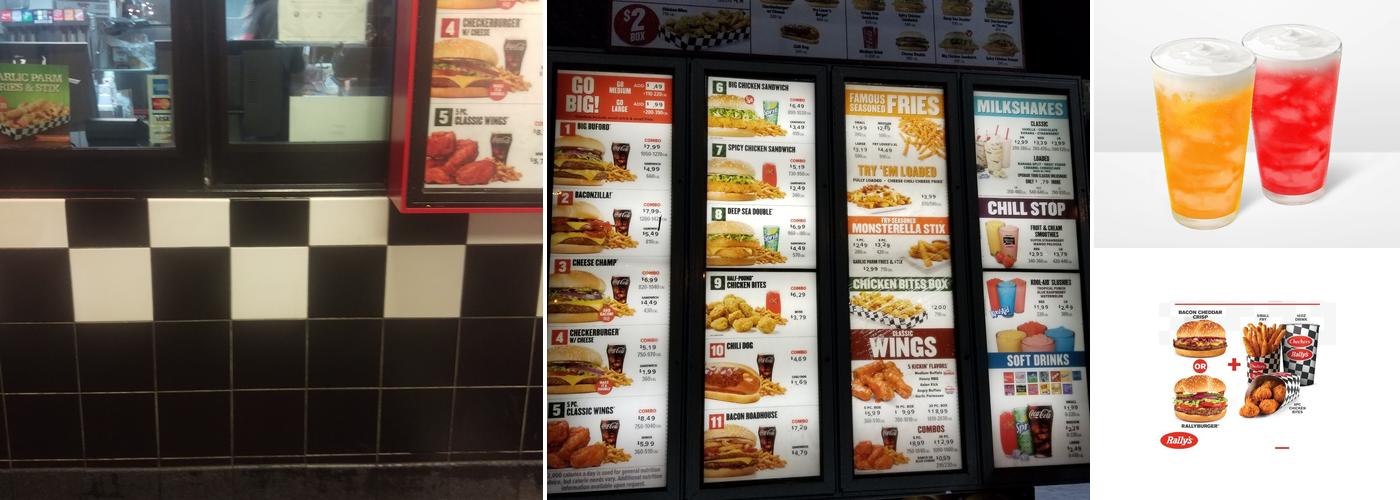 Checkers Menu