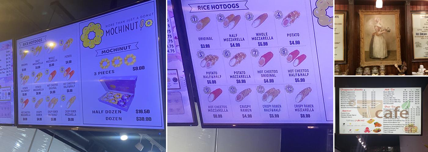 T Cafe Menu