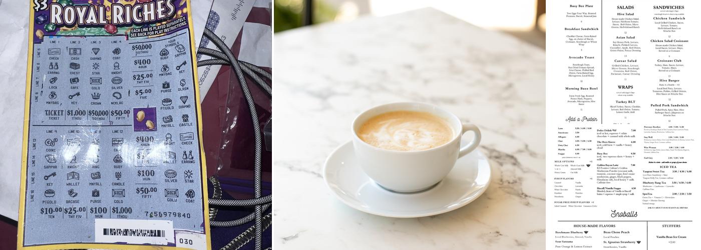 THE HIVE MARKET Menu