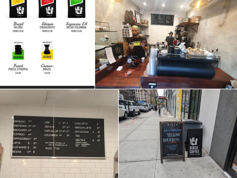 Birch Coffee Menu