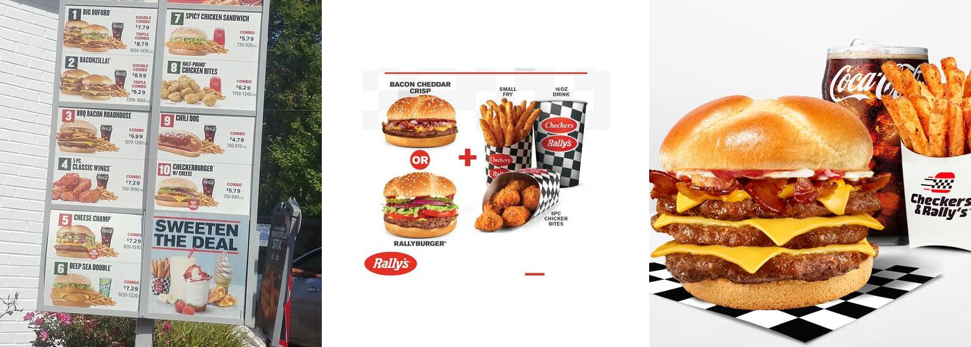 Checkers Menu