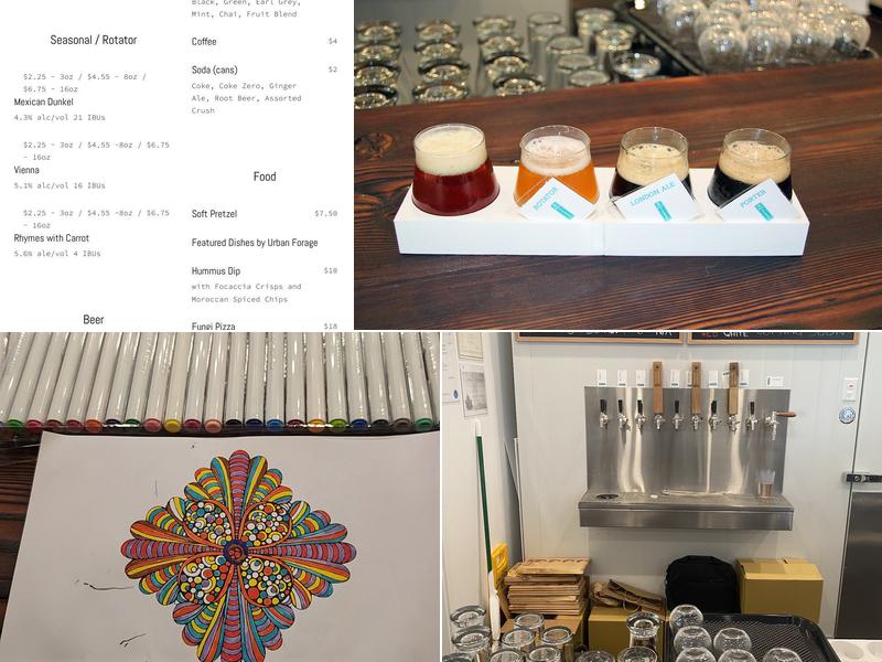 Mile Zero Brewing Menu