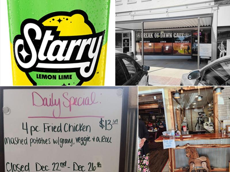 Break of Dawn Cafe 225 East Eastwood Street, Marshall