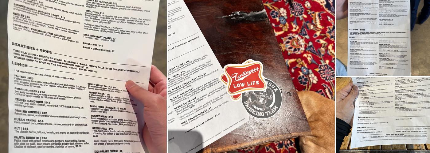 Venga Menu
