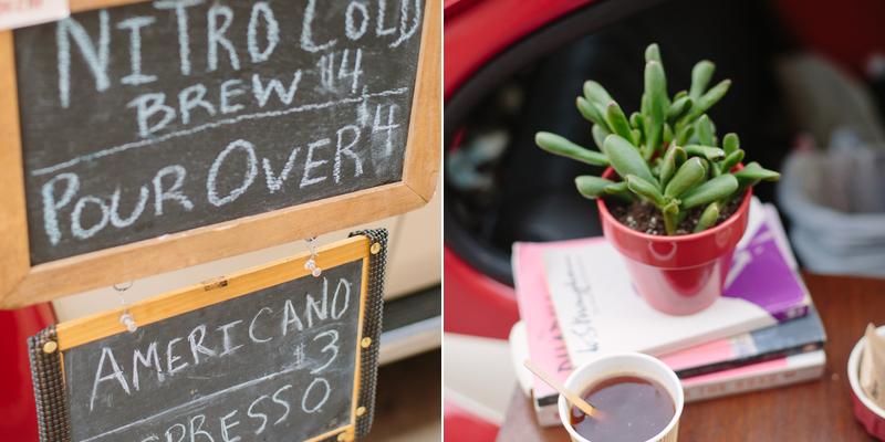 On The Road Coffee Menu