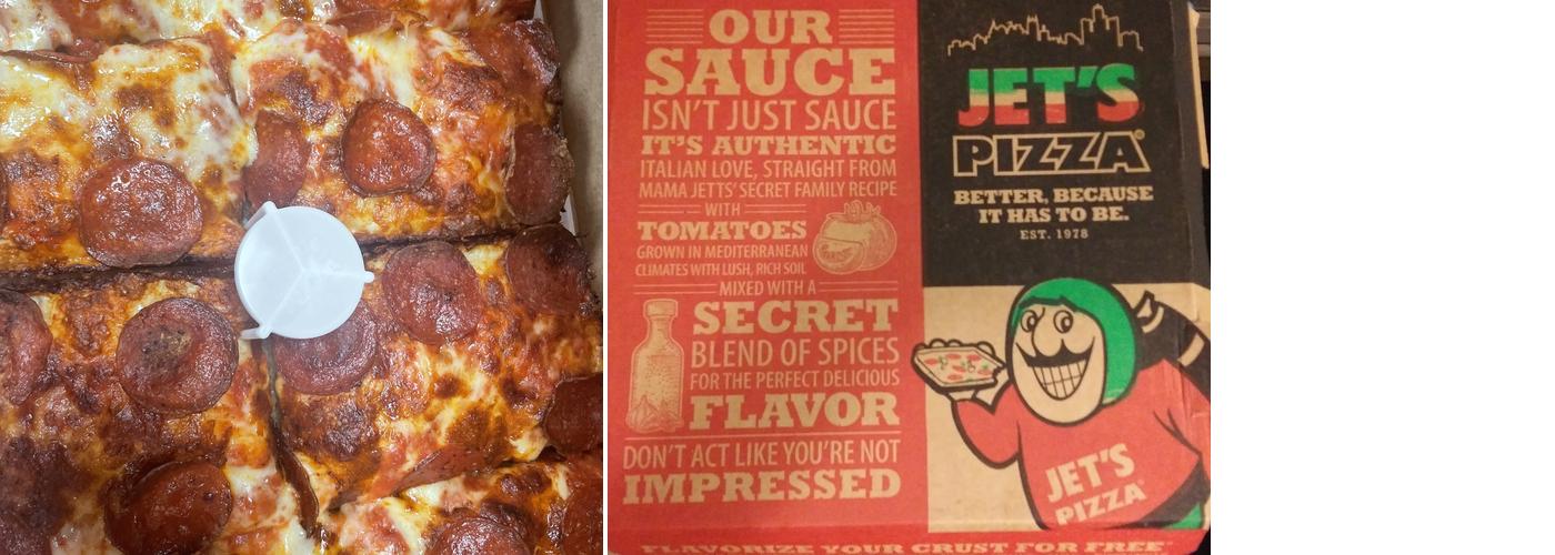 Jet's Pizza Menu