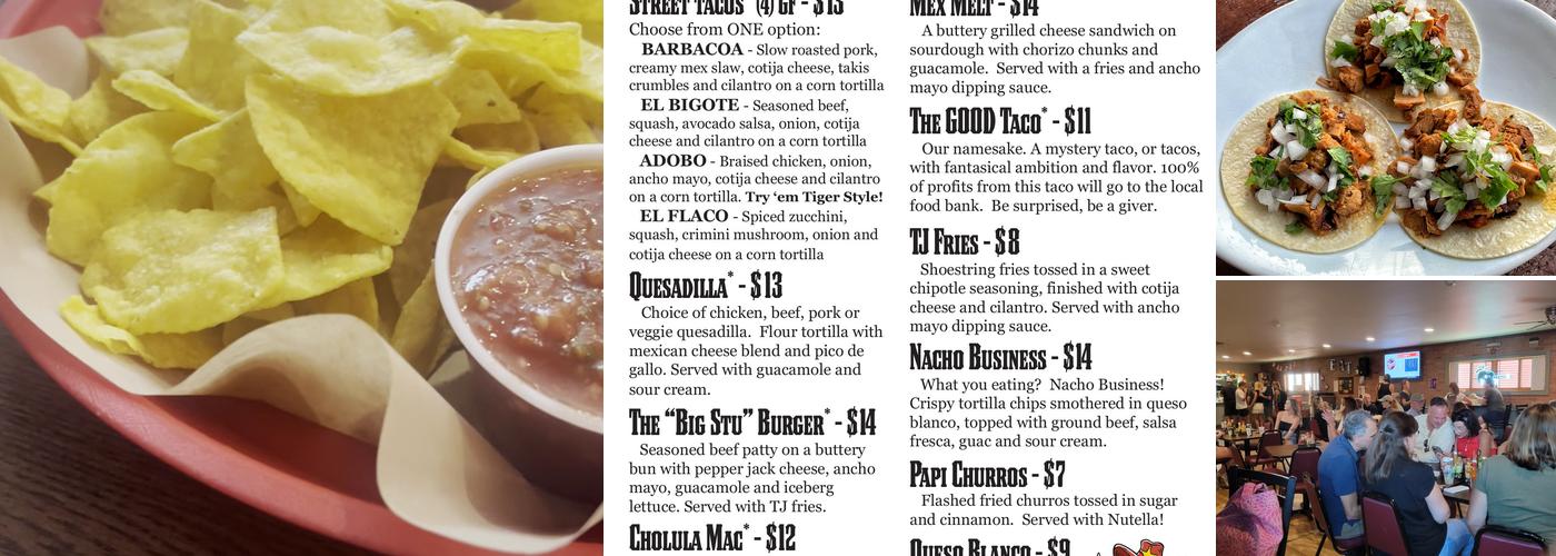 Good Taco Menu
