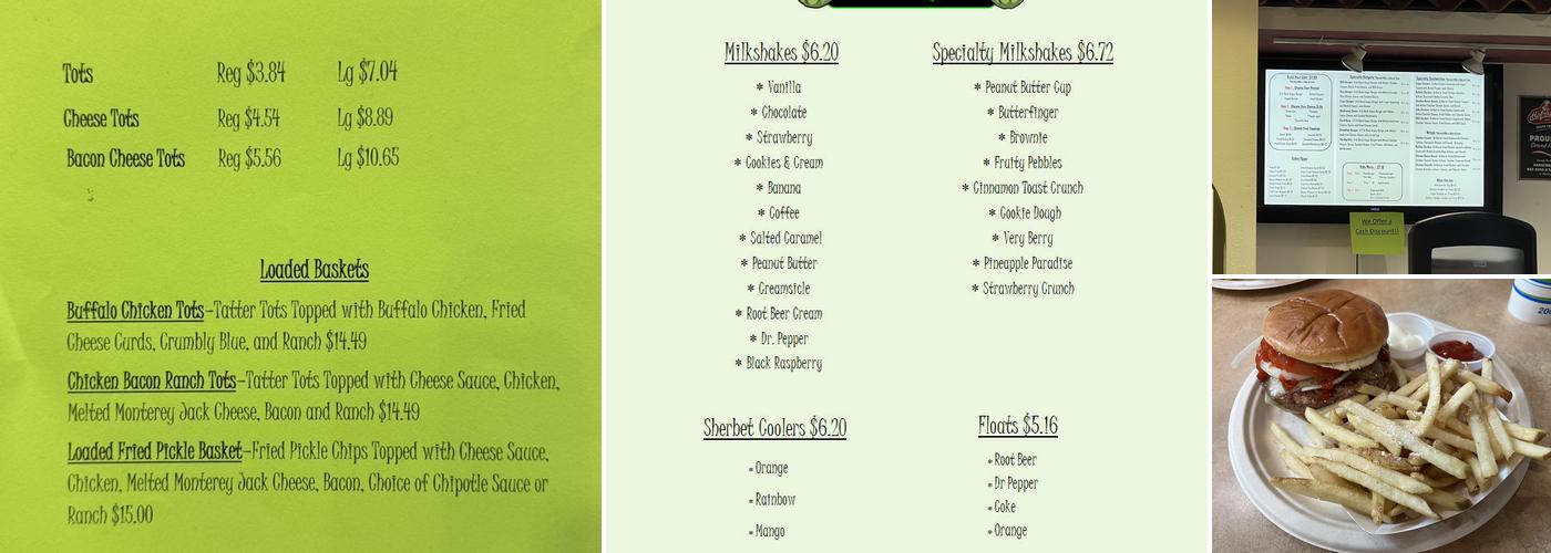Dilly's Menu