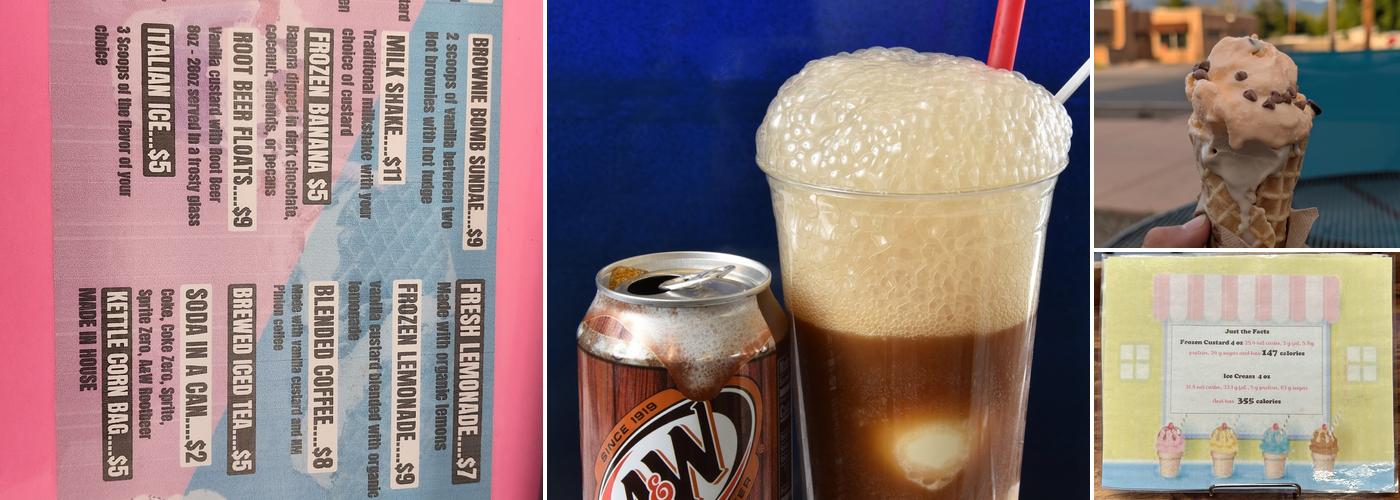 Busy Bee Frozen Custard Menu