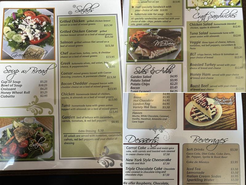 Time 2 Grind Café Menu