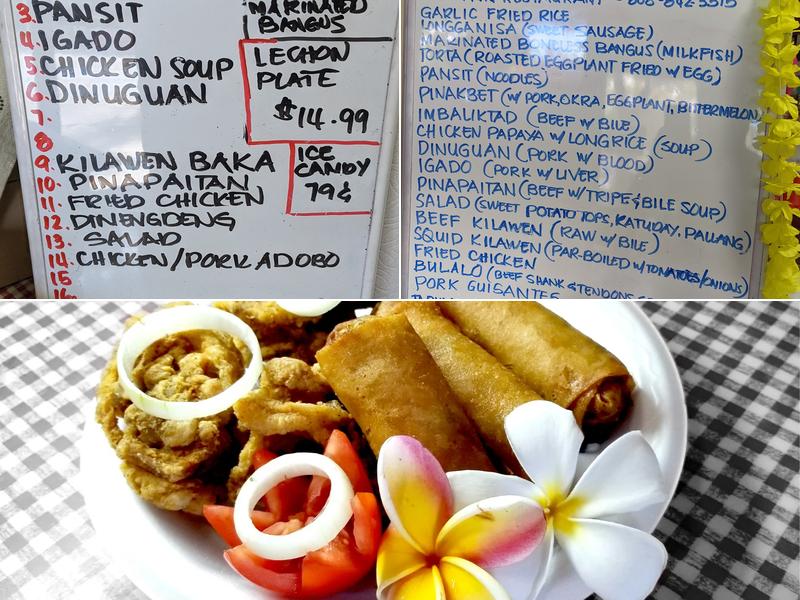 M & N Filipino Restaurant Menu