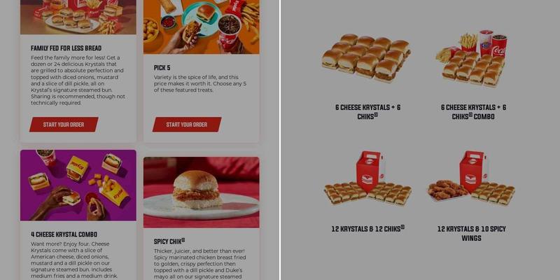Krystal Menu
