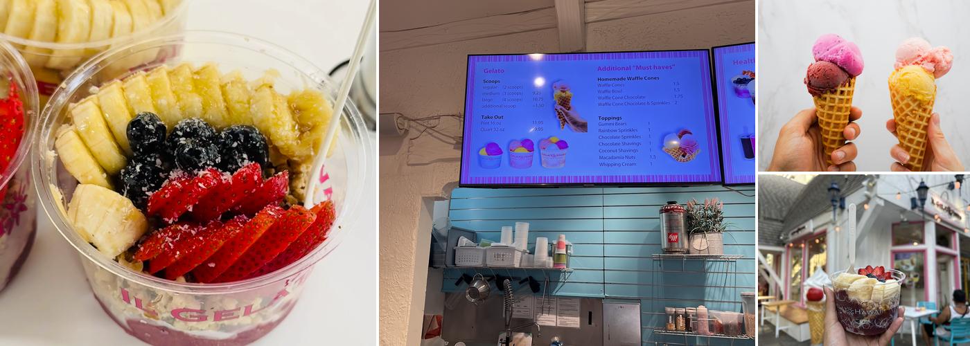 IL Gelato Cafe Waikiki Royal Hawaiian Menu