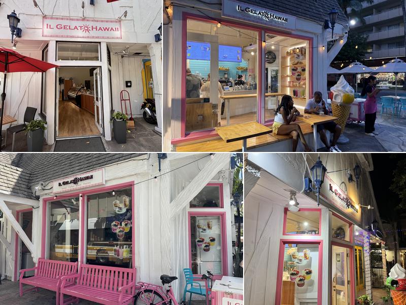 IL Gelato Cafe Waikiki Royal Hawaiian