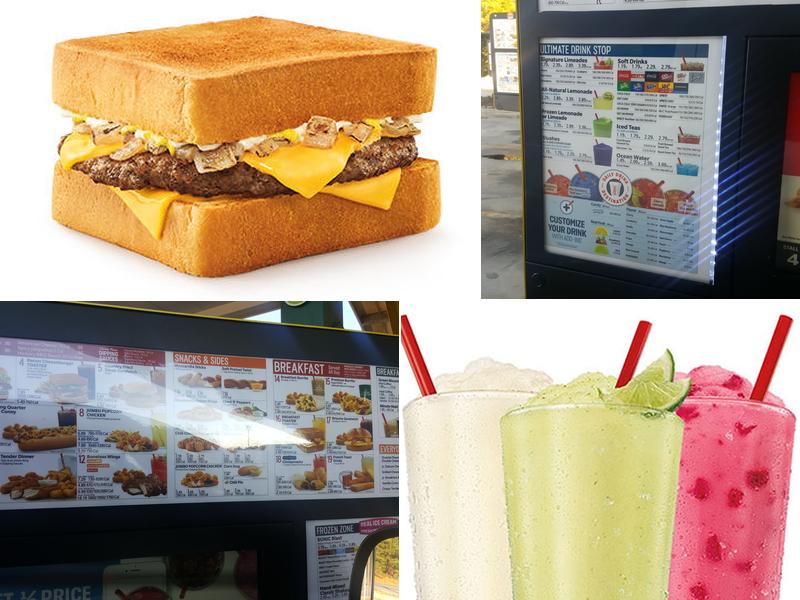 Sonic Drive-In Menu