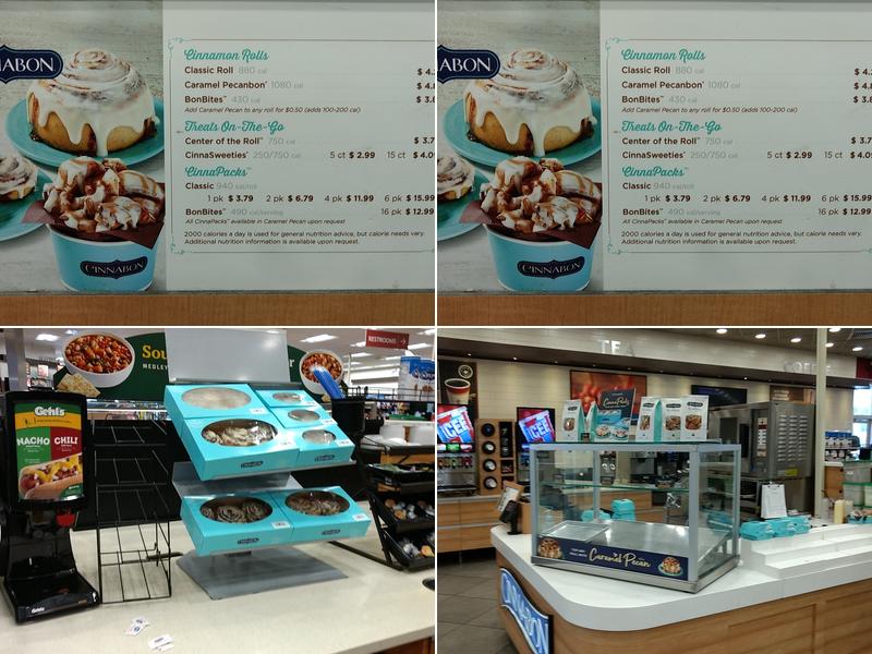 Cinnabon Menu