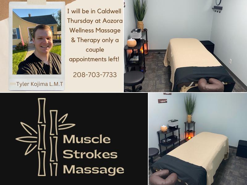 Muscle Strokes Massage - Tyler Kojima Licensed Massage Therapist.