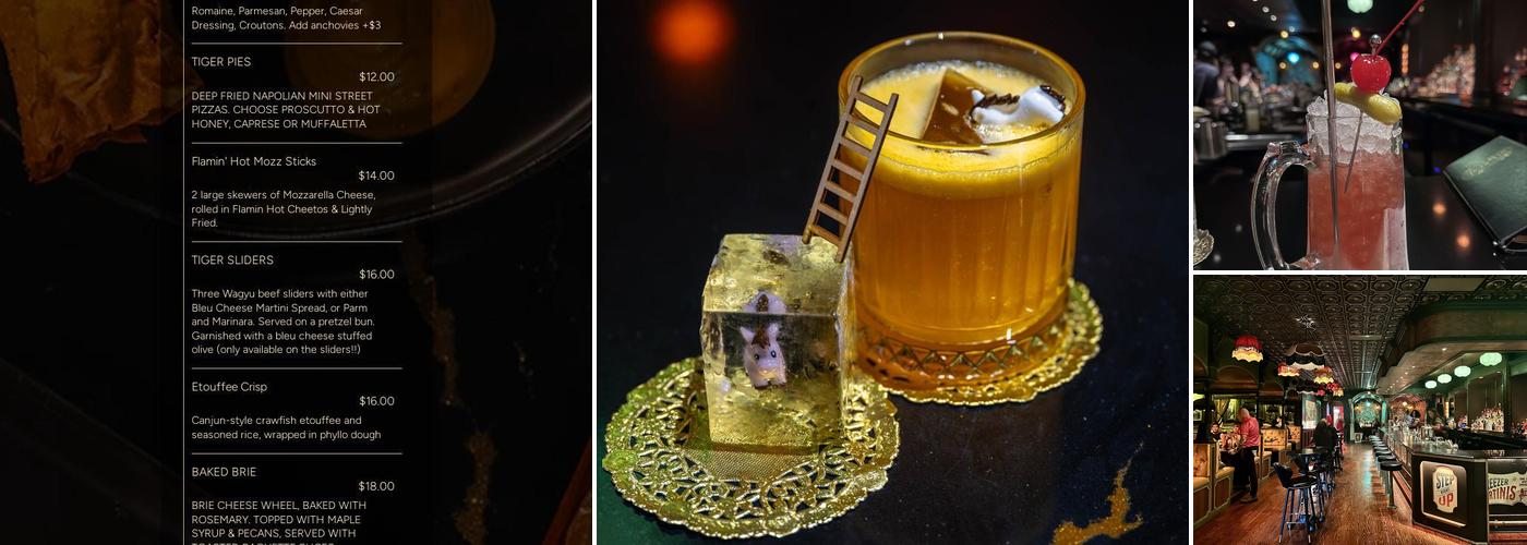 Tiger Bar Menu