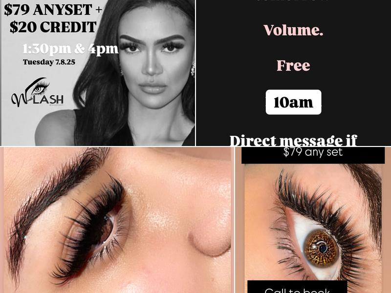 WoahLash Salon & Academy - Kim K Lashes - Wispy Lashes
