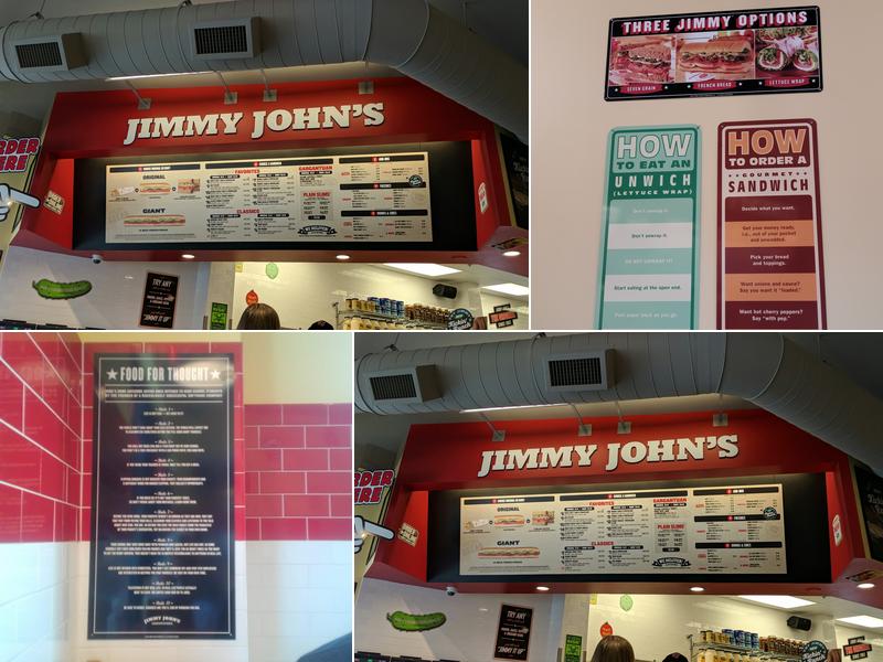 Jimmy John's Menu