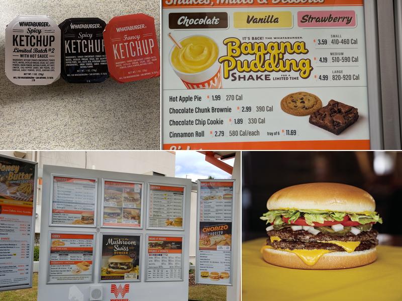 Whataburger Menu