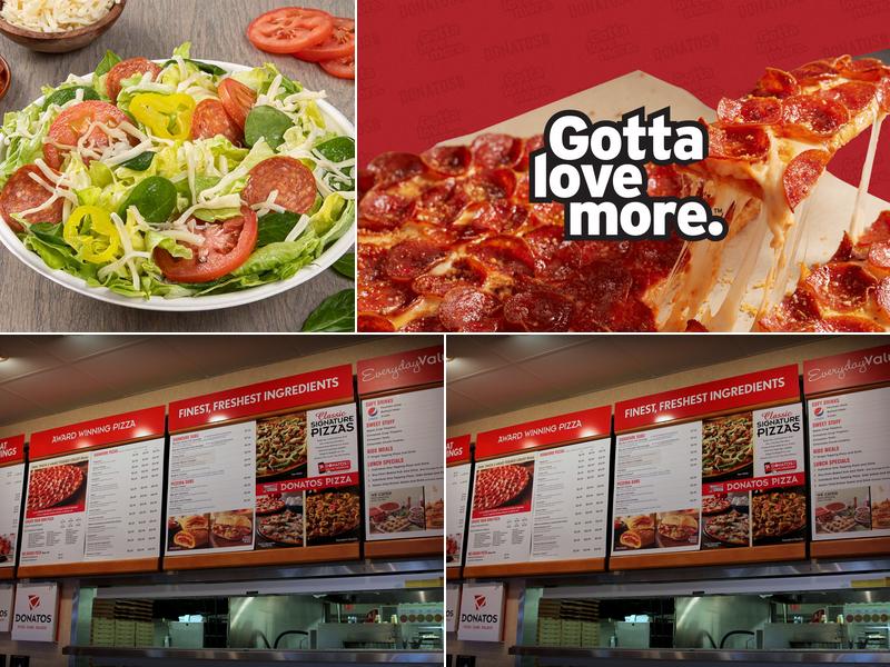 Donatos Pizza Menu