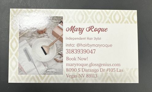 Hairbymaryroque 8090 South Durango Drive, Las Vegas Nevada 89113